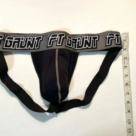 FORT TROFF Size "XXL" Grunt Corp Athletic Supporter- Gray/Black/White - Jock - Picture 3 of 7
